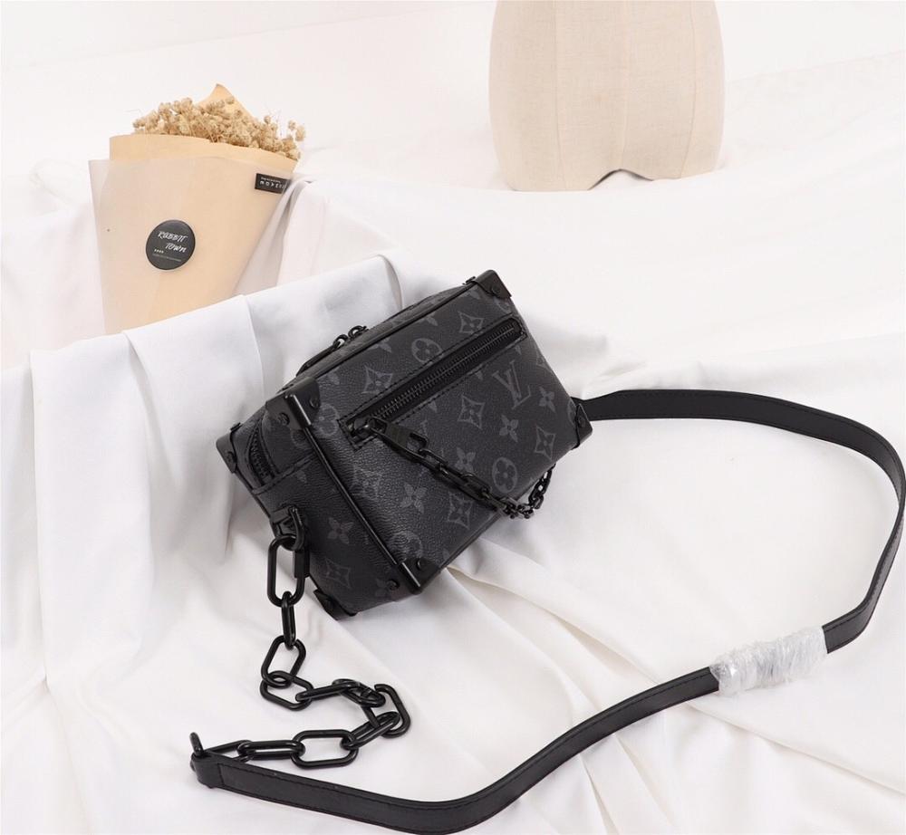 Modern Monogram Canvas Crossbody Bag – Limited Edition