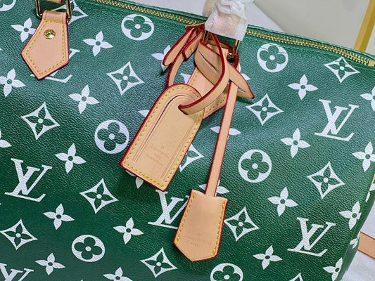 Luxury Printed Leather Top Handle Bag – Special Edition