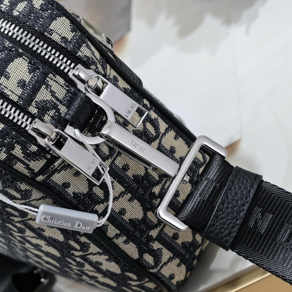 Stylish Black Printed Calfskin Shoulder Bag – Special Edition