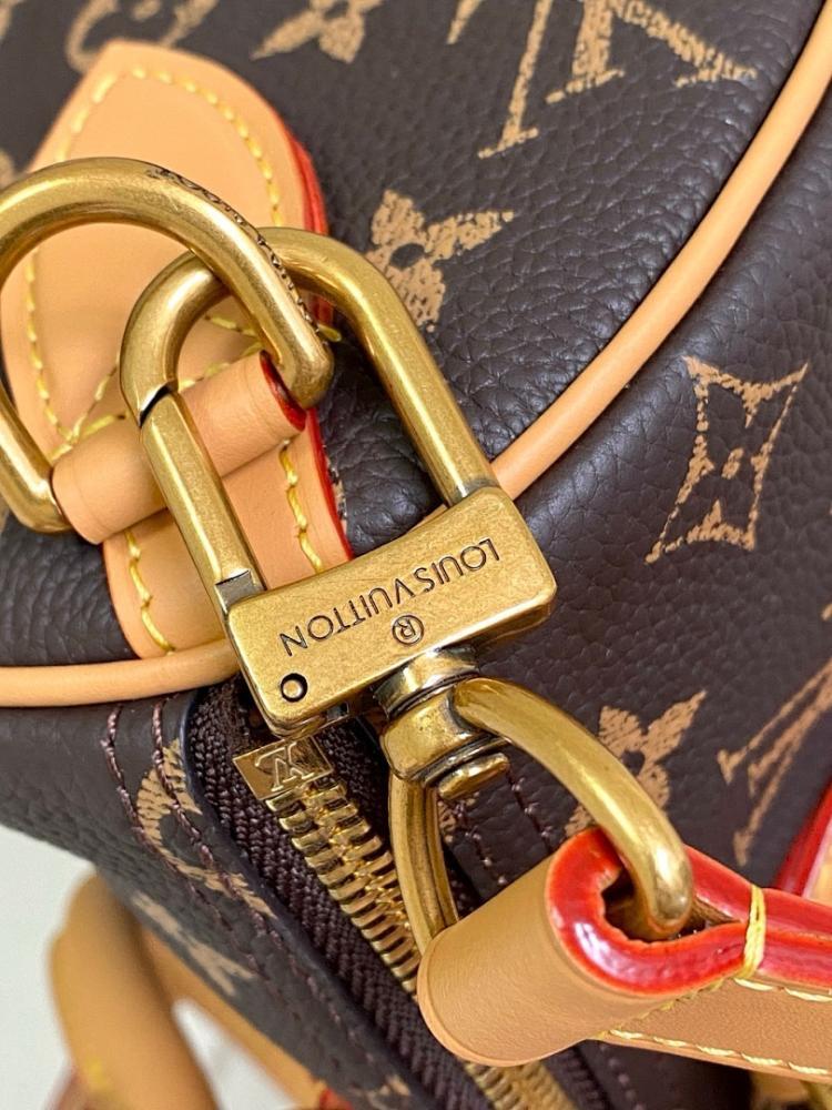 Speedy Bandouliere Monogram Calfskin Crossbody Bag