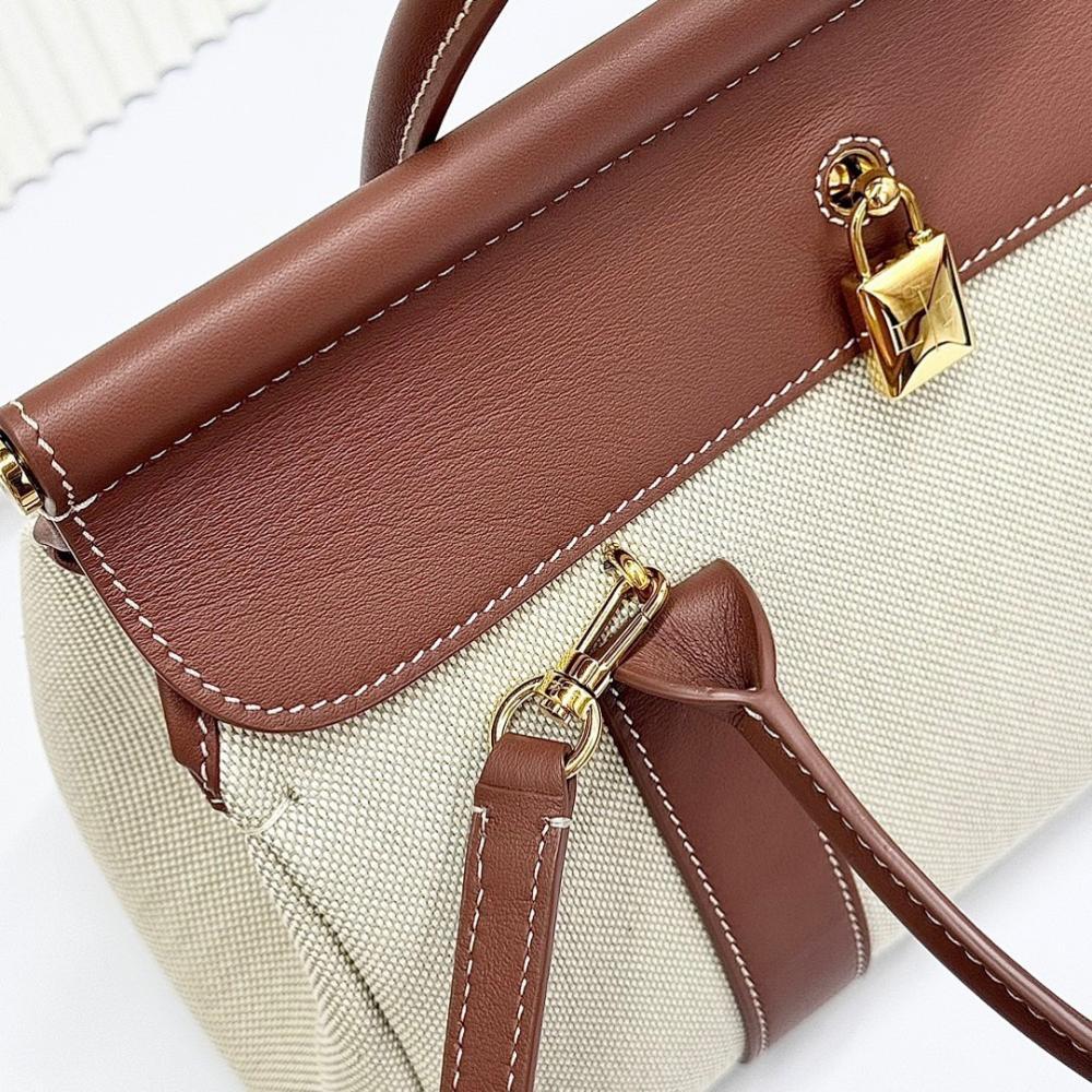 Modern Refined Suede Crossbody Bag
