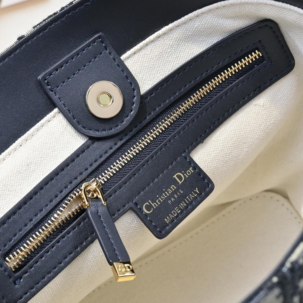 Modern Blue Printed Calfskin Bucket Bag – Special Edition