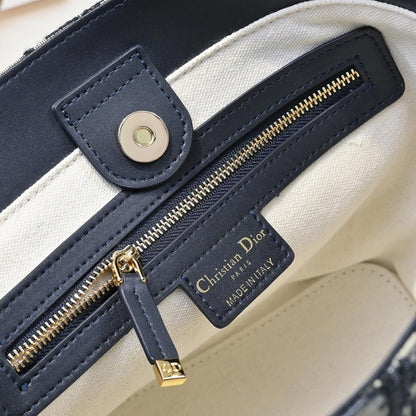 Modern Blue Printed Calfskin Bucket Bag – Special Edition