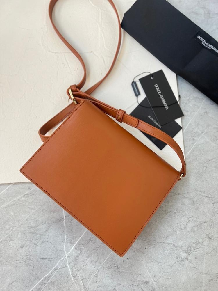Elegant Refined Calfskin Crossbody Bag