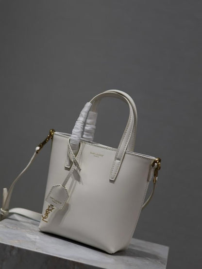 Luxury Stylish Woven Leather Top Handle Bag