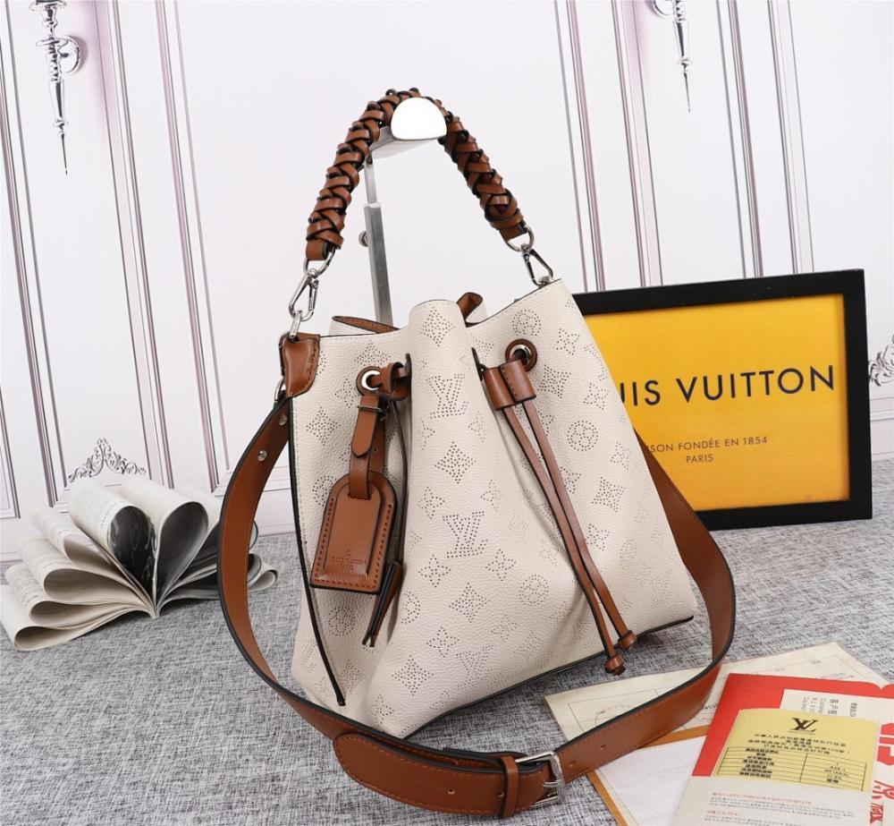Classic Luxury Woven Calfskin Bucket Bag – Special Edition