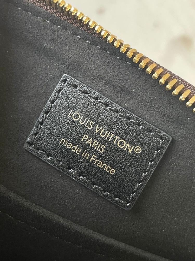 Alma Monogram Leather Shoulder Bag