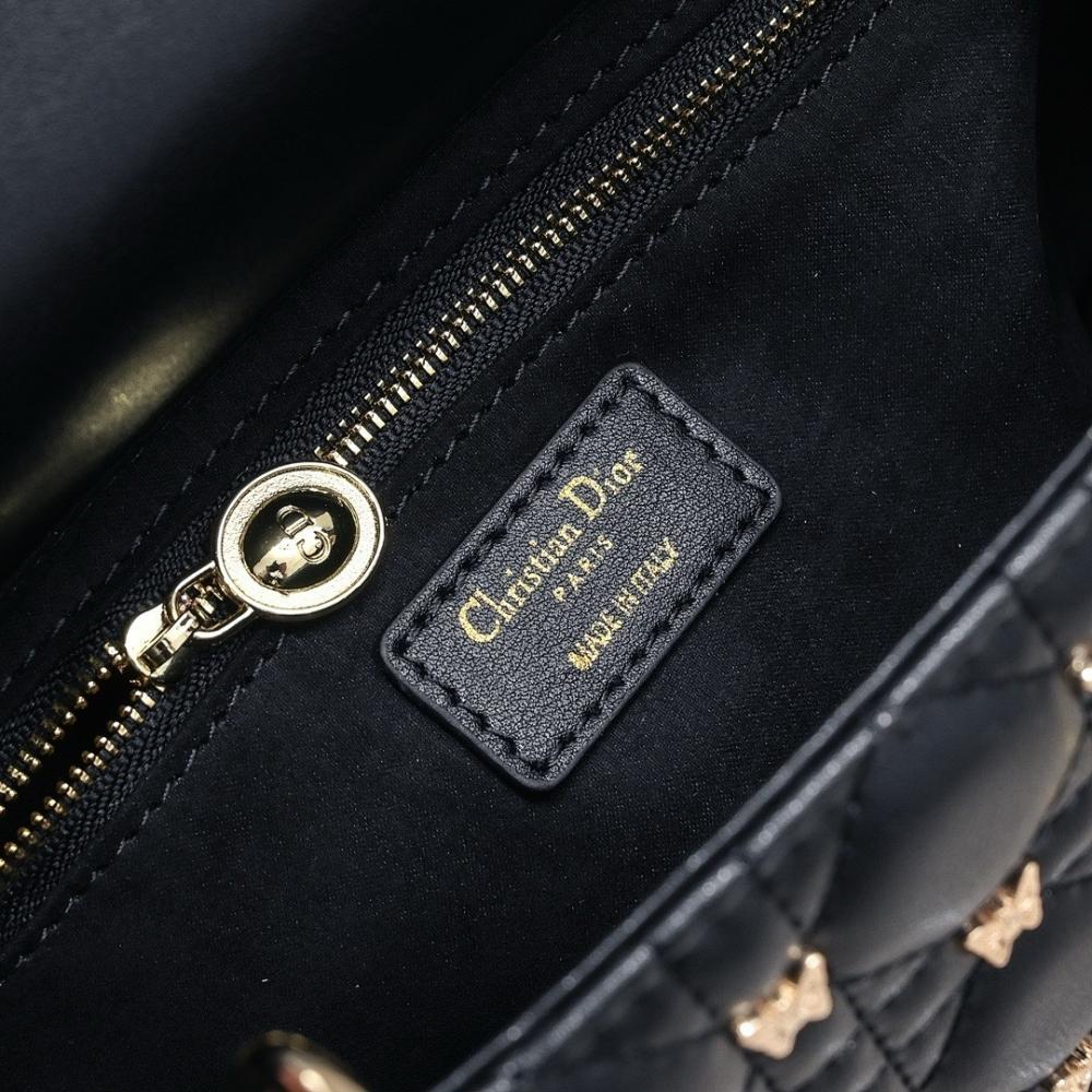 Stylish Refined Studded Leather Shoulder Bag