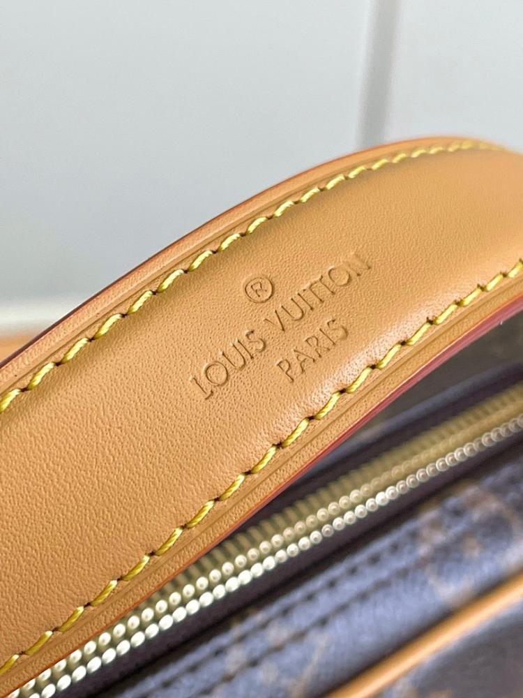 Modern Monogram Leather Shoulder Bag