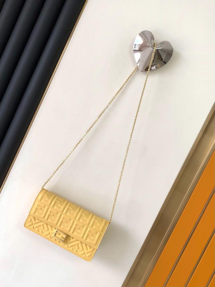 Baguette Leather Shoulder Bag