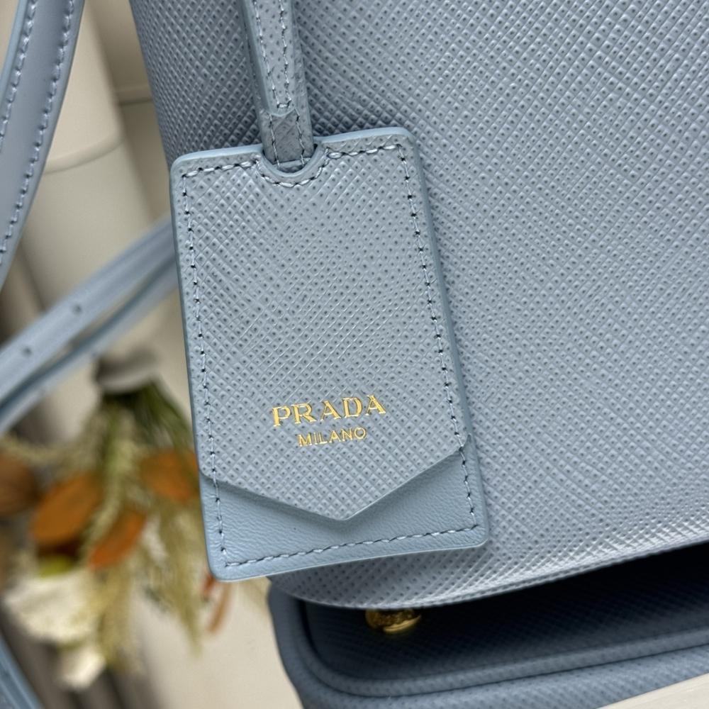 Saffiano Leather Bucket Bag