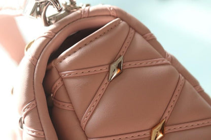 Stylish Quilted Lambskin Shoulder Bag – Special Edition