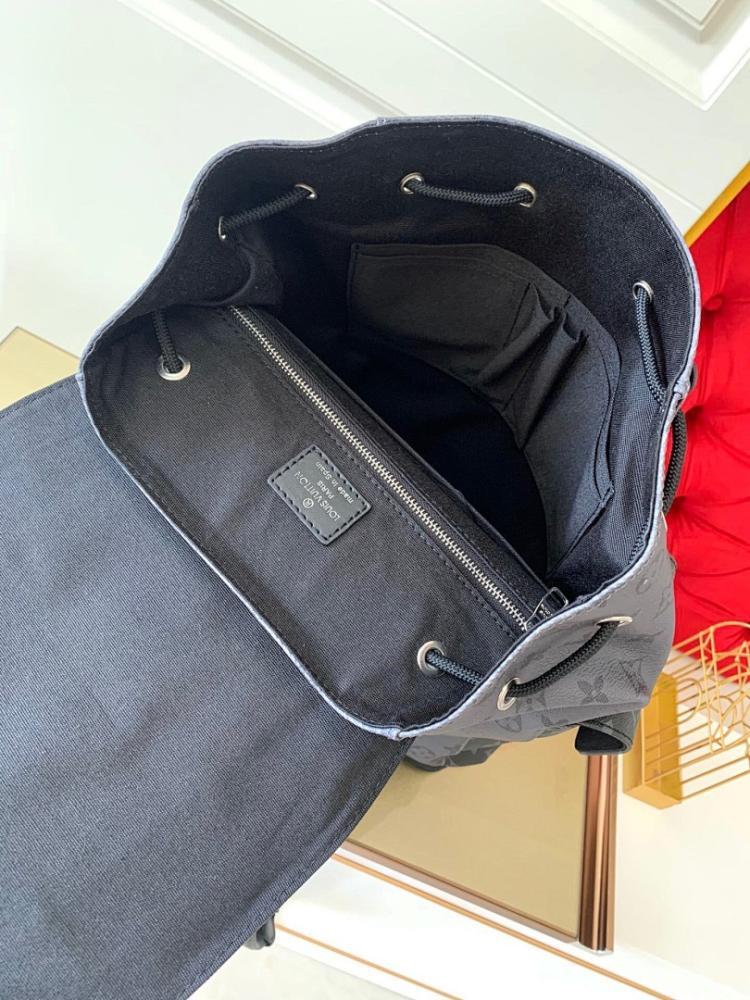 Elegant Black Canvas Backpack – Limited Edition