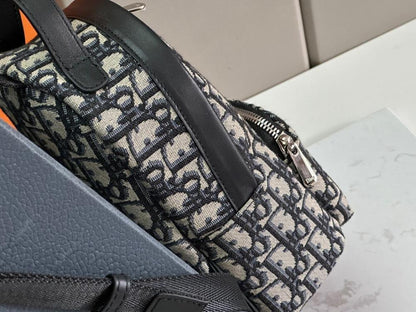 Modern Luxury Black Printed Leather Backpack – Limited Edition