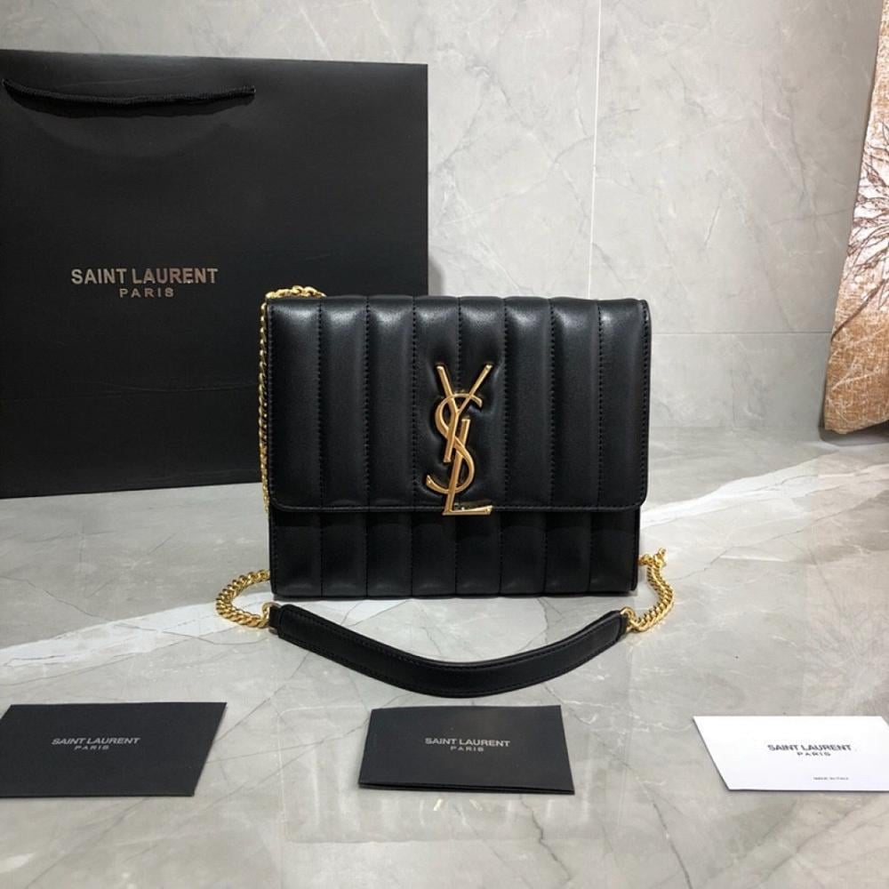 Classic Lambskin Crossbody Bag – Limited Edition