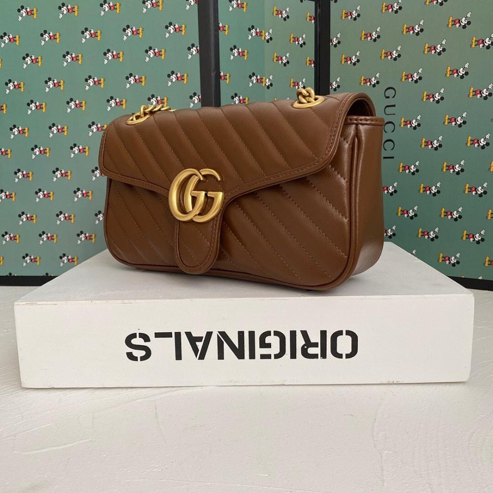 Alma Brown Quilted Leather Top Handle Bag
