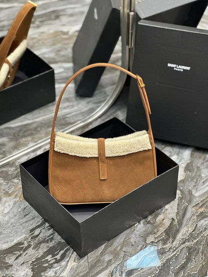 Luxury Refined Gold Shoulder Bag