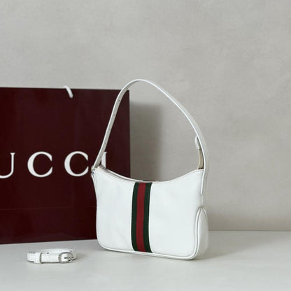 Arco Leather Top Handle Bag