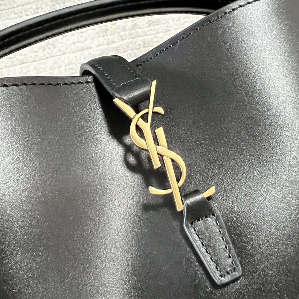 Leather Bucket Bag