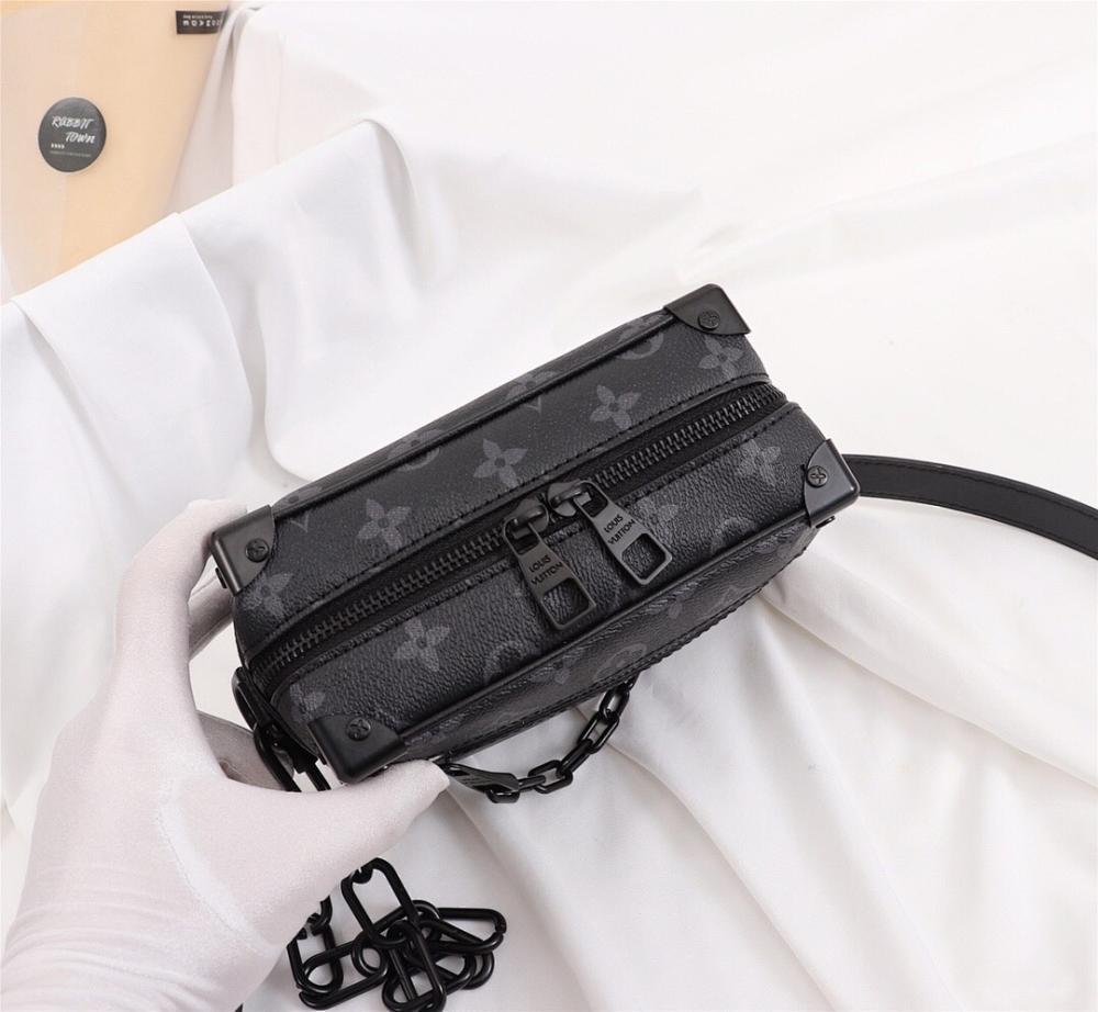 Modern Monogram Canvas Crossbody Bag – Limited Edition