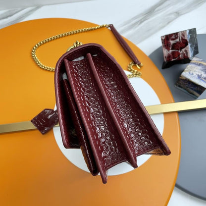 Classic Leather Top Handle Bag