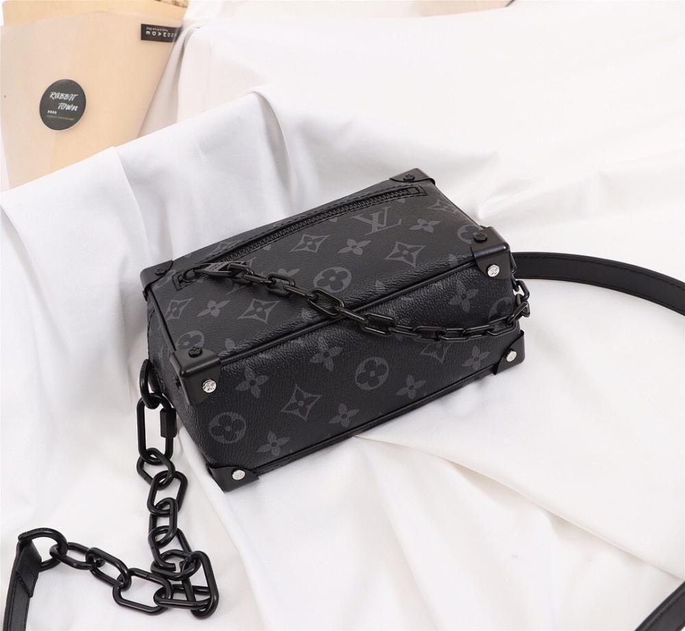 Modern Monogram Canvas Crossbody Bag – Limited Edition