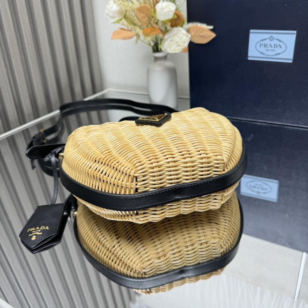Woven Top Handle Bag