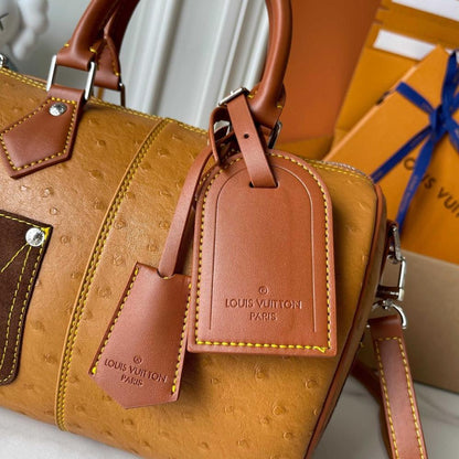 Speedy Bandouliere Monogram Calfskin Top Handle Bag