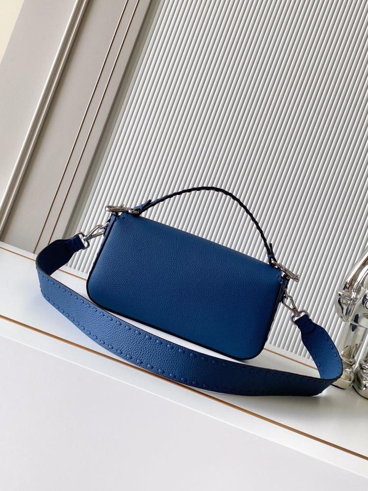 Refined Leather Top Handle Bag