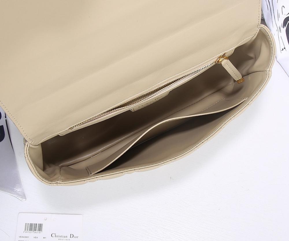 Luxury Premium Silver Lambskin Crossbody Bag