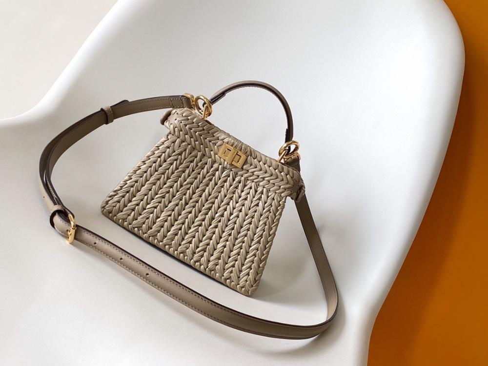 Woven Raffia Wallet