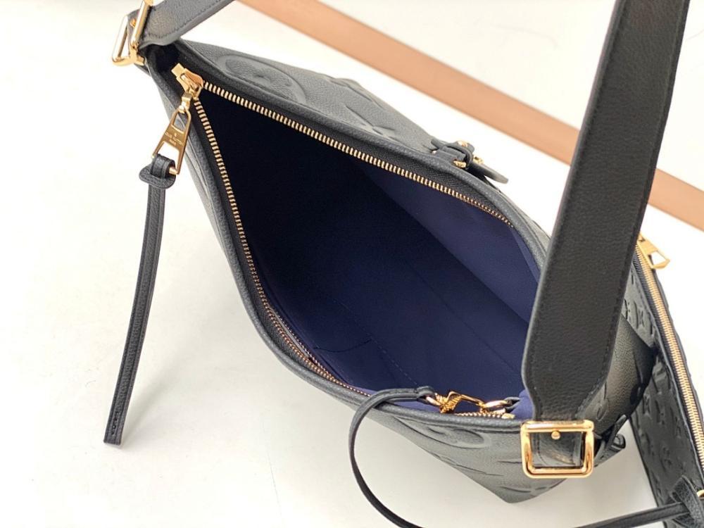 Elegant Refined Leather Top Handle Bag