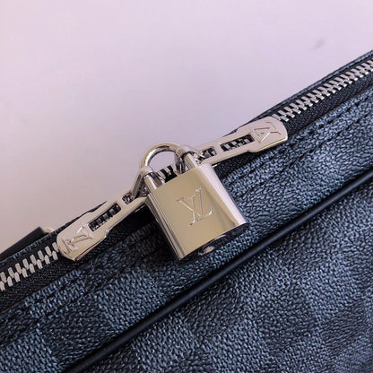 Stylish Refined Leather Top Handle Bag