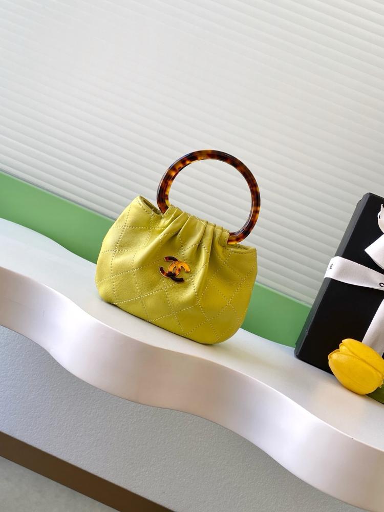 Leather Top Handle Bag