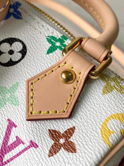 Speedy Monogram Calfskin Shoulder Bag
