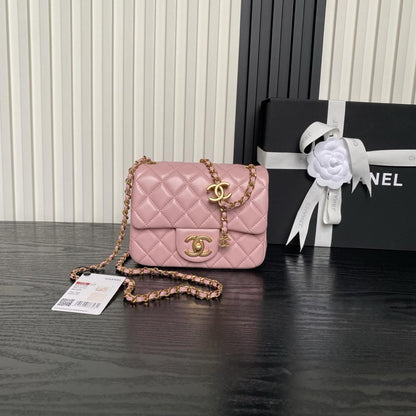 Classic Leather Top Handle Bag