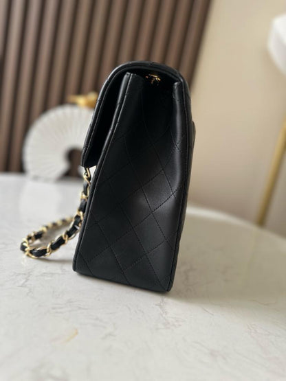 Calfskin Top Handle Bag
