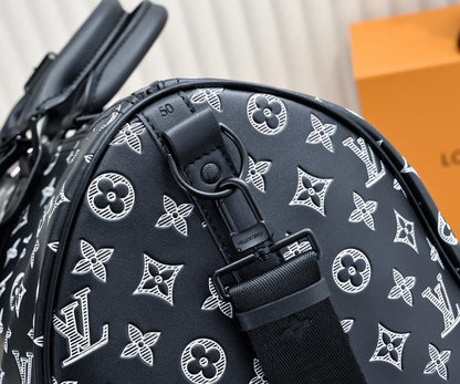 Luxury Refined Monogram Calfskin Crossbody Bag