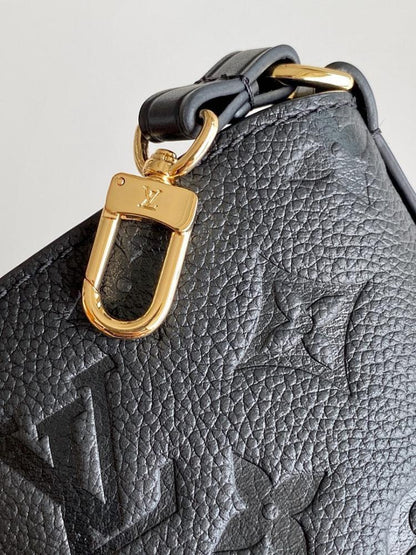 Modern Premium Monogram Leather Crossbody Bag