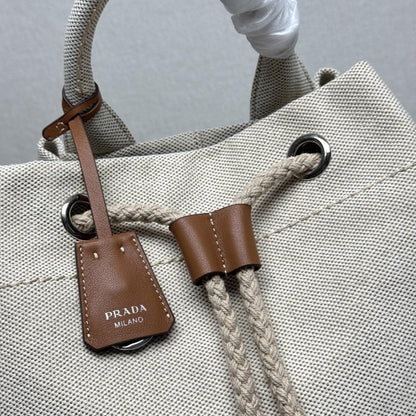 Embroidered Leather Travel Bag