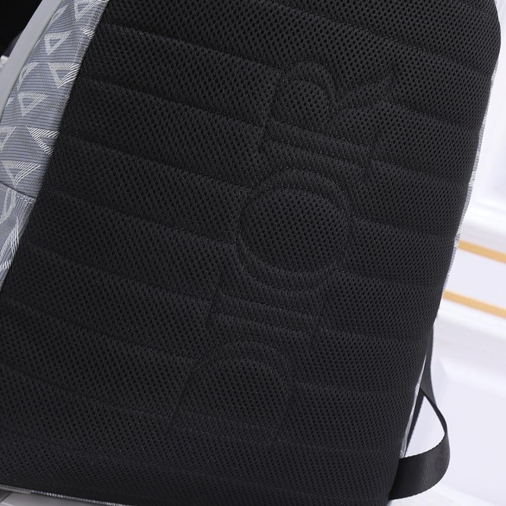 Italian-Inspired Luxury Black Quilted Calfskin Backpack