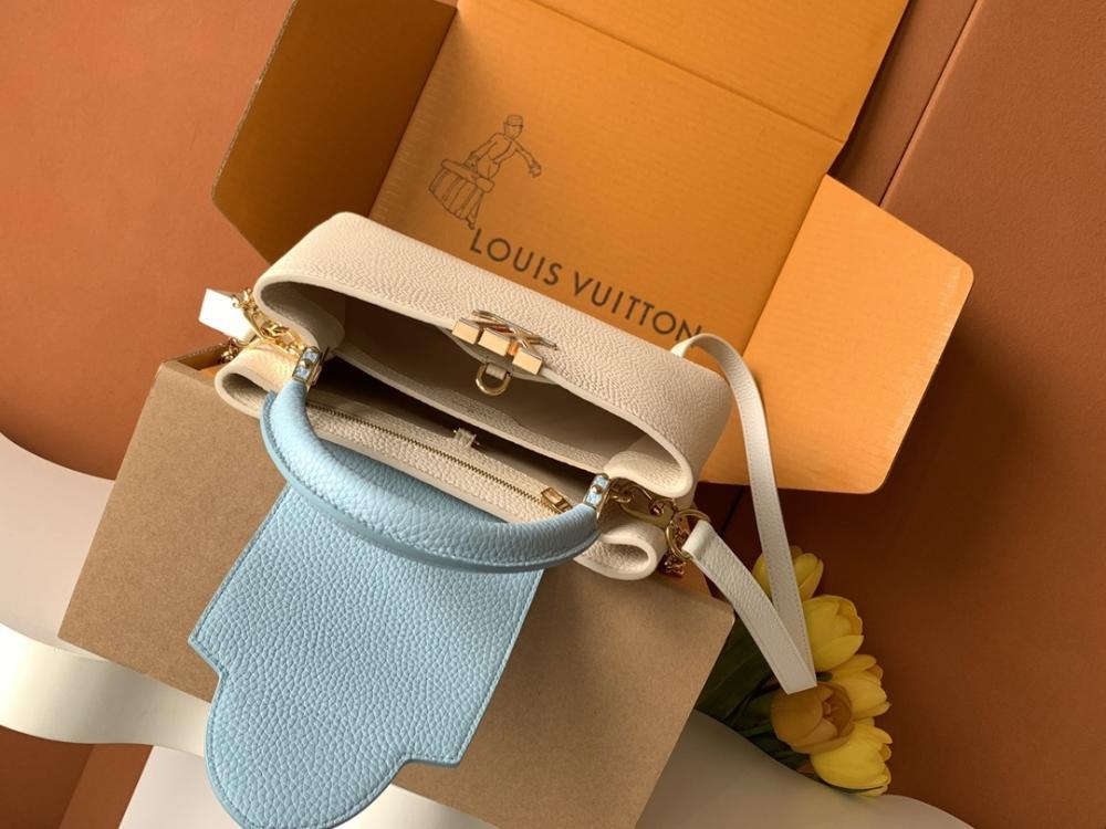 Leather Top Handle Bag