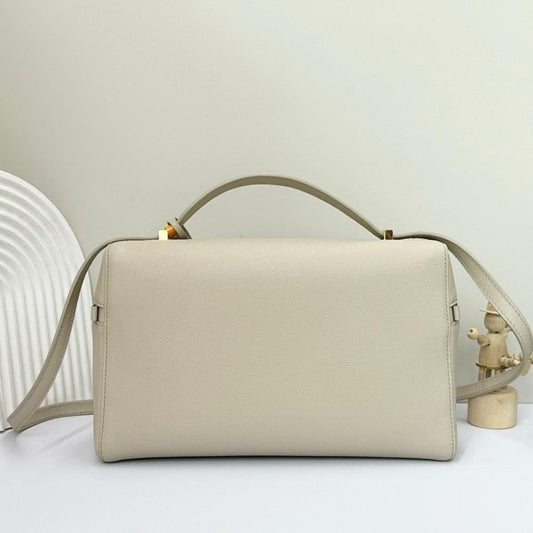 Luxury Elegant Gold Calfskin Shoulder Bag