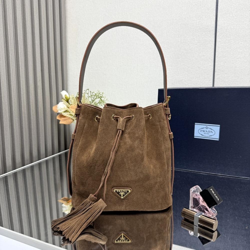 Leather Bucket Bag