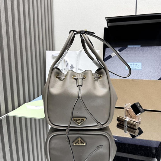 Calfskin Bucket Bag