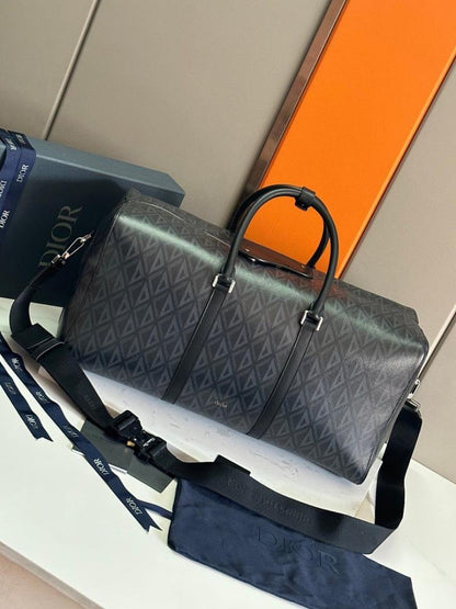 Stylish Premium Grey Leather Shoulder Bag