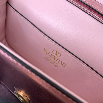 Crystal-Embellished Calfskin Wallet
