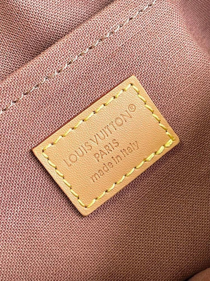 Modern Monogram Leather Shoulder Bag