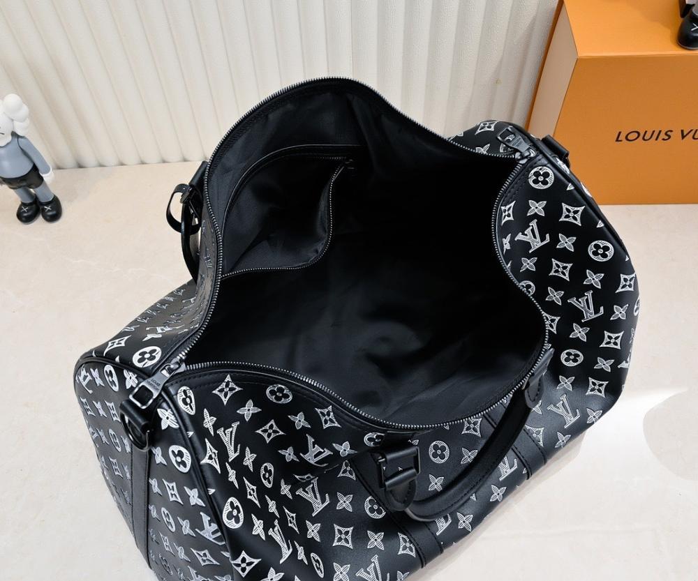 Luxury Refined Monogram Calfskin Crossbody Bag