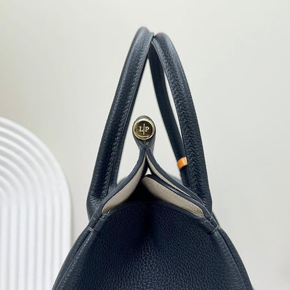 Classic Refined Calfskin Shoulder Bag